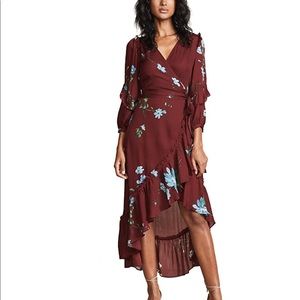 Joie Anwarwrette Silk Dress